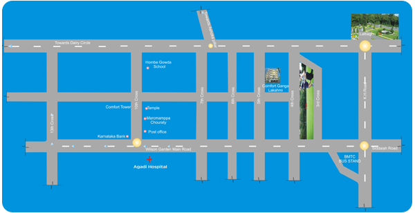 Comfort Tower Route Map